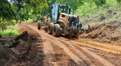 Prefeitura de Palmas reforça manutenção de estradas vicinais durante período chuvoso